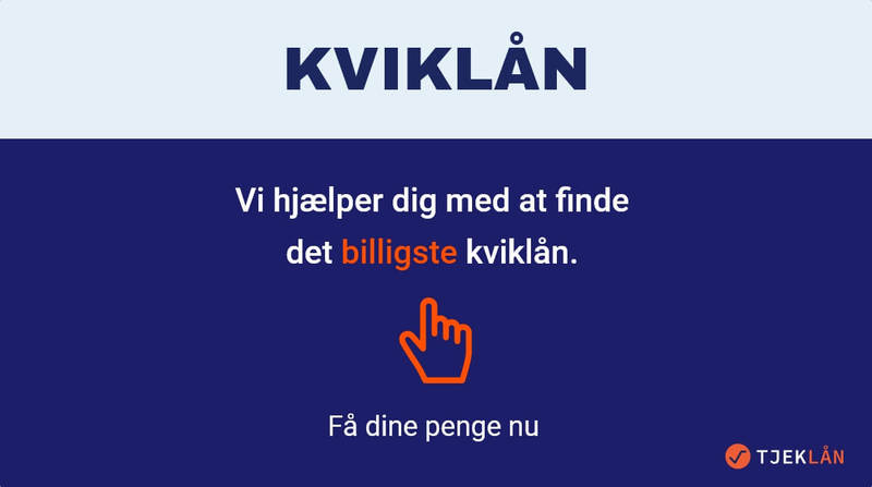 Kviklån - Få dinne penge nu